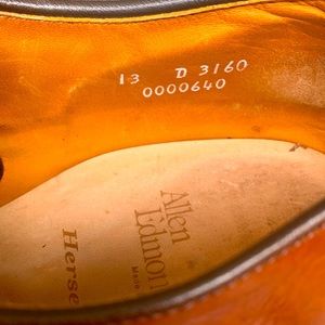 Allen Edmonds Hersey style- Chili/Weave Edition mens upscale shoes.